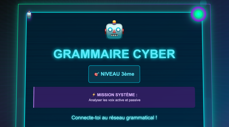 La voix active et la voix passive (3ème)