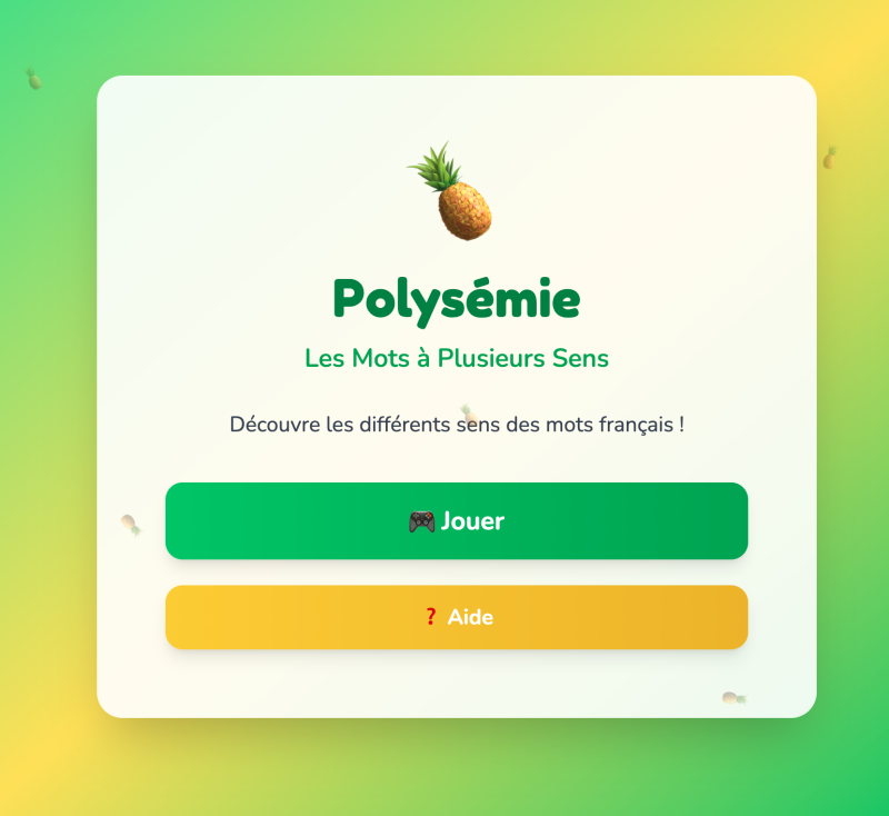 La polysémie des mots (5ème)