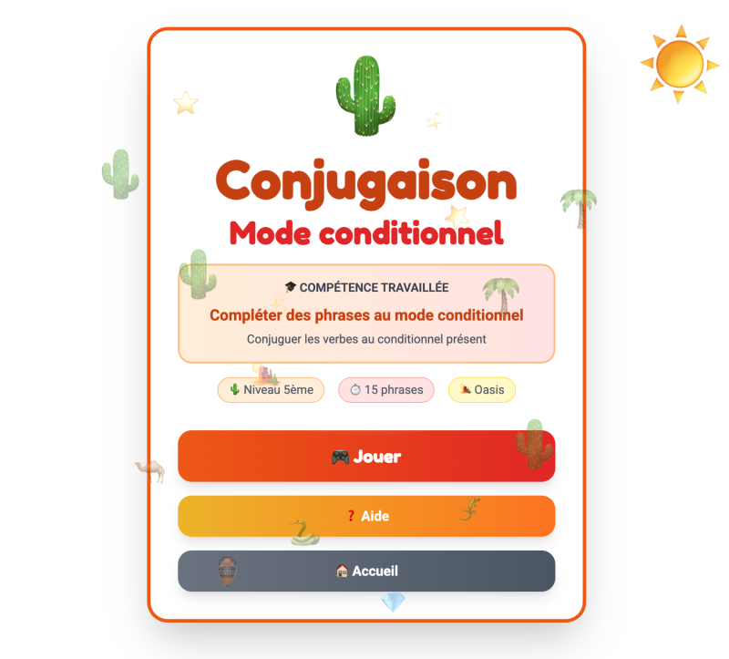 Le mode conditionnel (5ème)