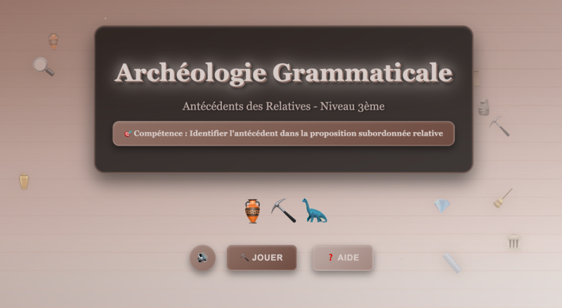 L'antécédent et subordonnée relative (3ème)