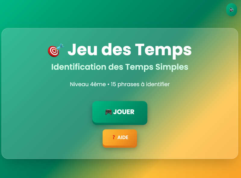 Les temps simples de l'indicatif (4ème)