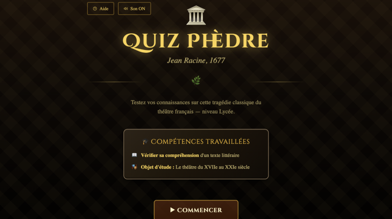 Phèdre (Lycée)
