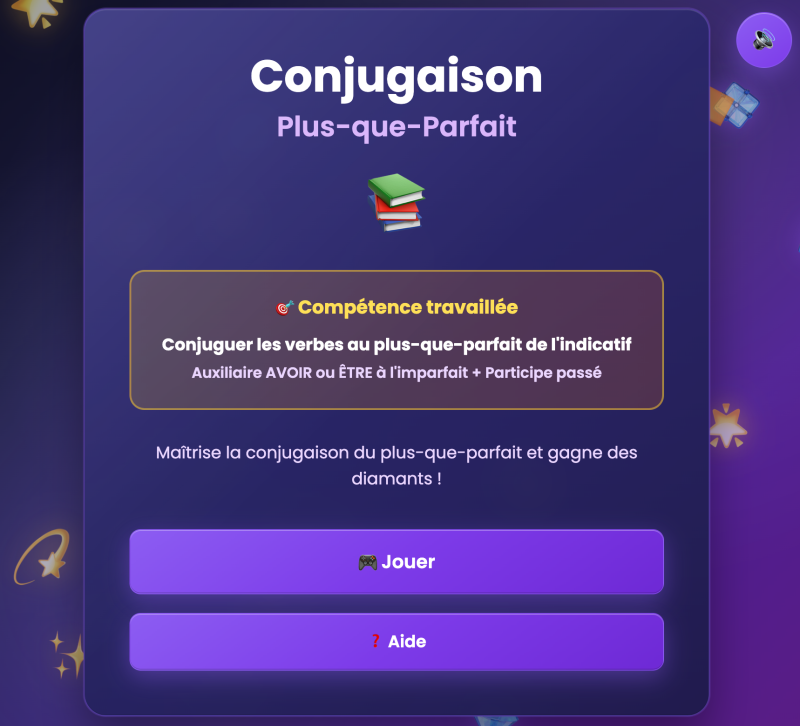 Le plus-que-parfait de l'indicatif (4ème)