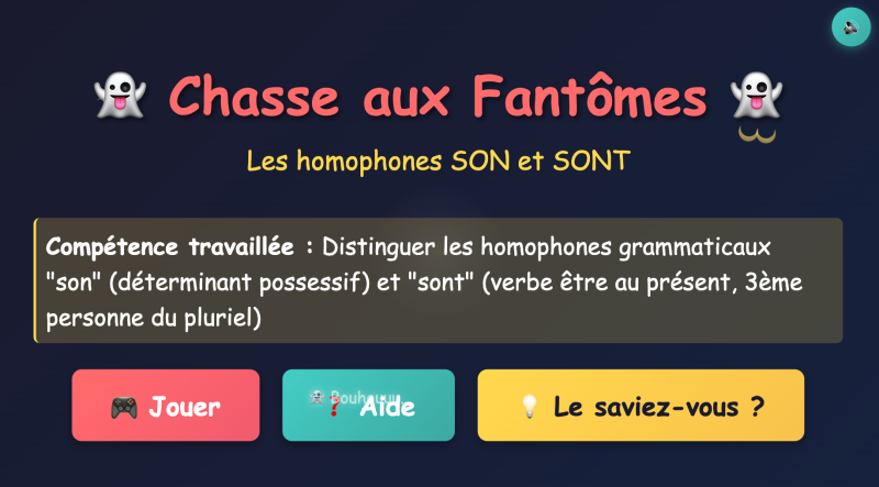 Les homophones son et sont (CM1)