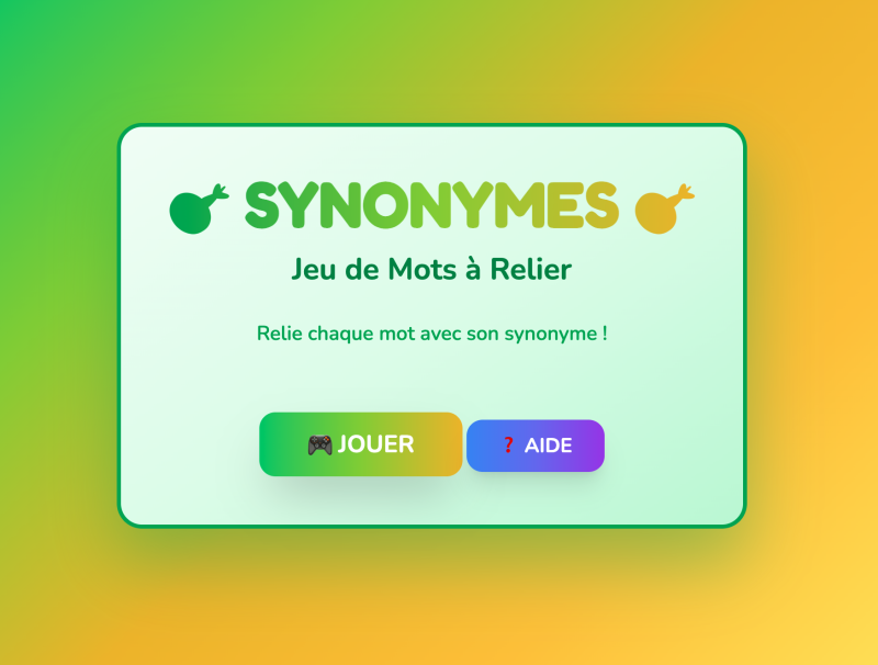 Les synonymes (4ème)