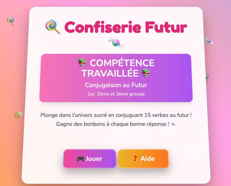 Le futur de l'indicatif (4ème)