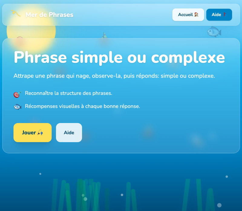 La phrase simple et la phrase complexe (5ème)